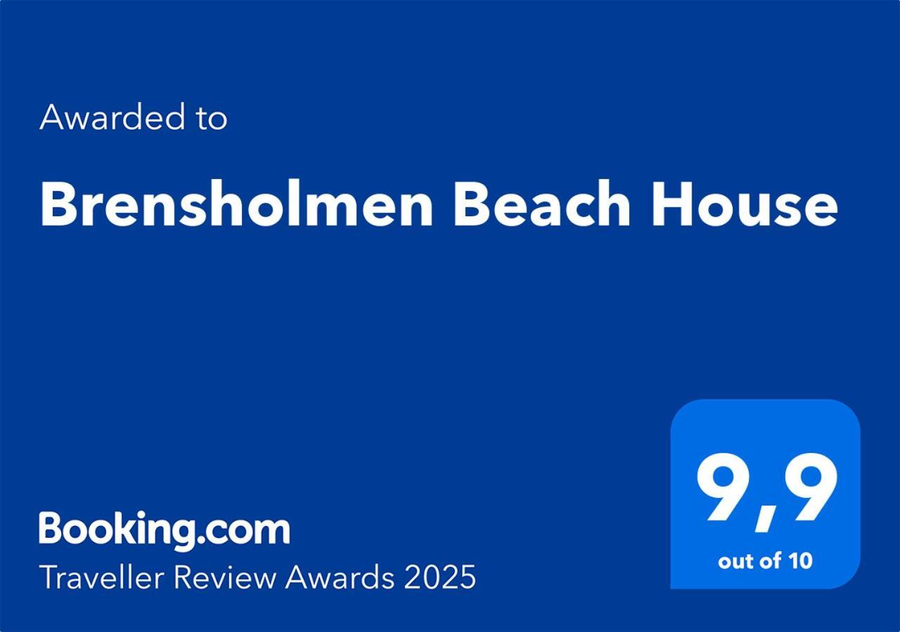 Brensholmen Beach House Tromso Exterior photo